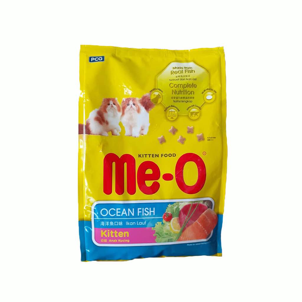 Me O Kitten Cat Dry Food For Persian / Minecoon (Ocean Fish Flavor) 1.1Kg