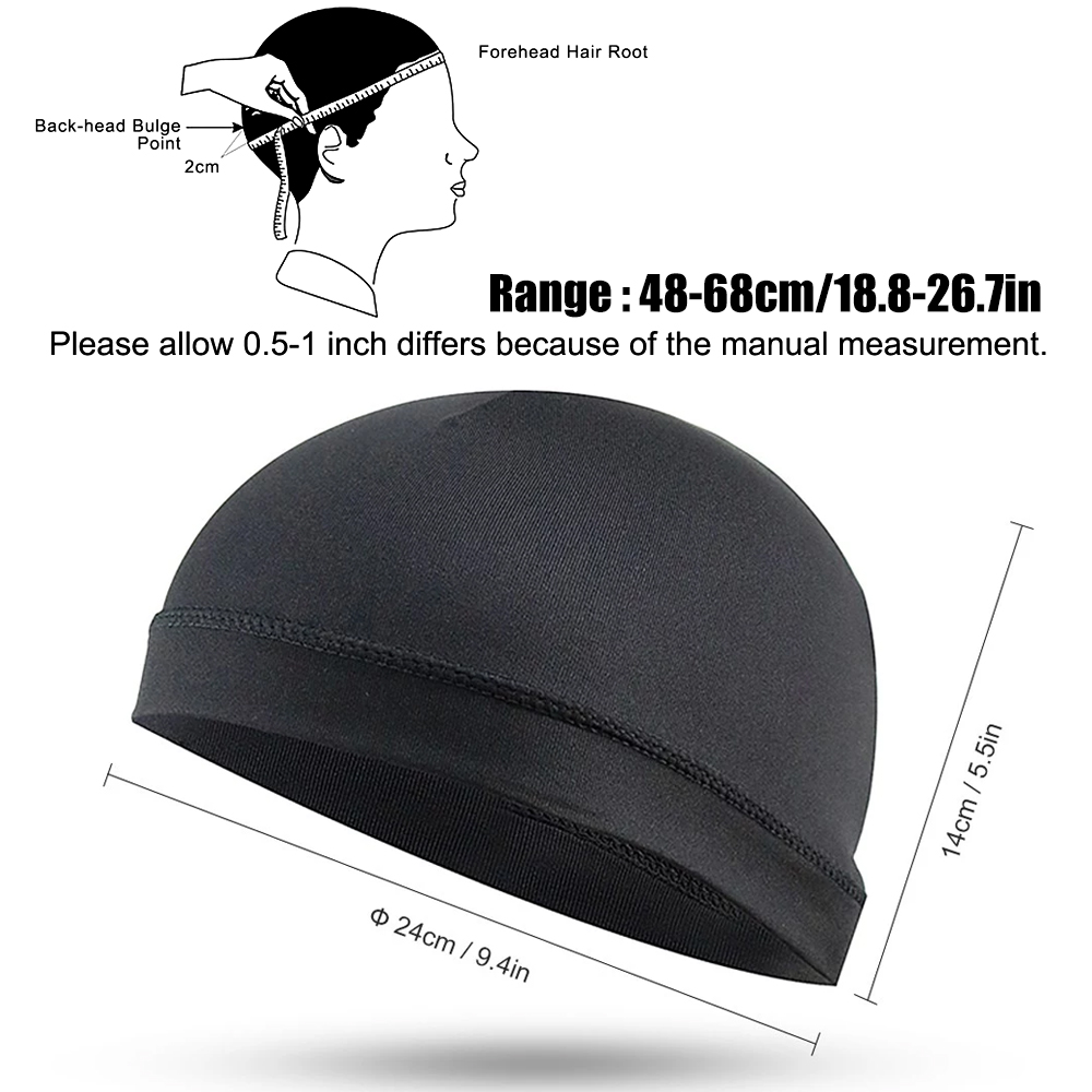 1PC Summer Cooling Skull Caps Helmet Liner Anti-UV Anti-Sweat Wicking Cycling Running Motorcycle & Riding Under Hard Hat Liner. 