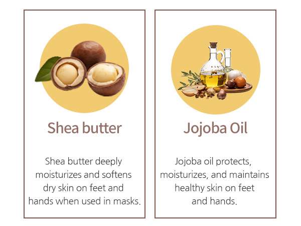 Epielle Hydrating Foot Masks (Socks 1pcs) for foot cracked and dry heel to toe and callus Spa Masks - Shea butter + Jojoba Oil + Vitamin E Moisturize, Mothers Day GIfts Made in Korea. 