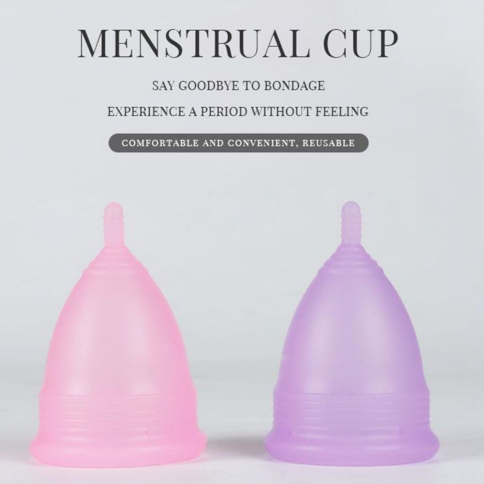 Reusable Medical Grade Period Cup for Menstrual and Feminine Hygiene Leakage prevention silicon monthly cup. 