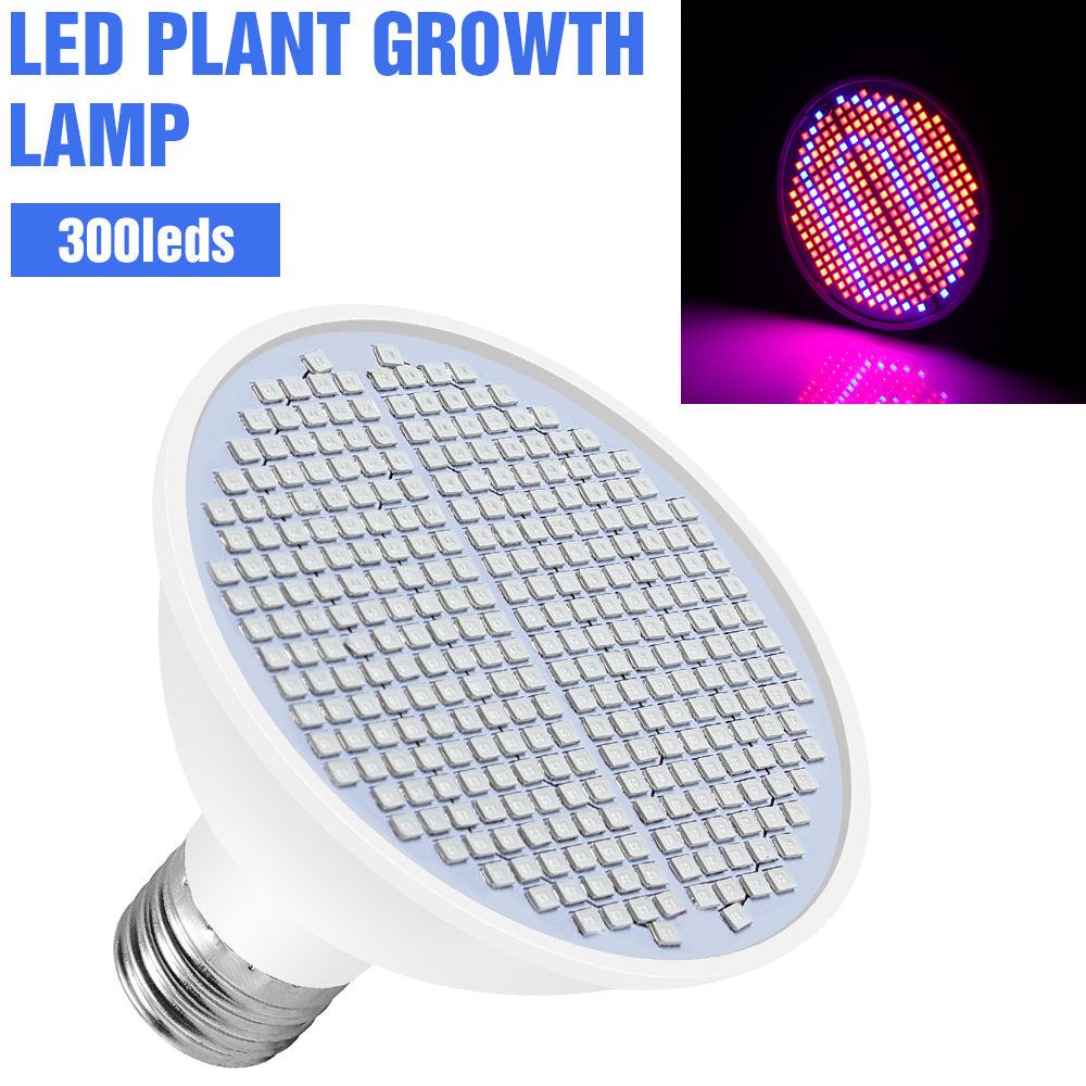 Plant LED Grow Light Bulb Full Spectrum Phytolamp Indoor Flower Seeds ...
