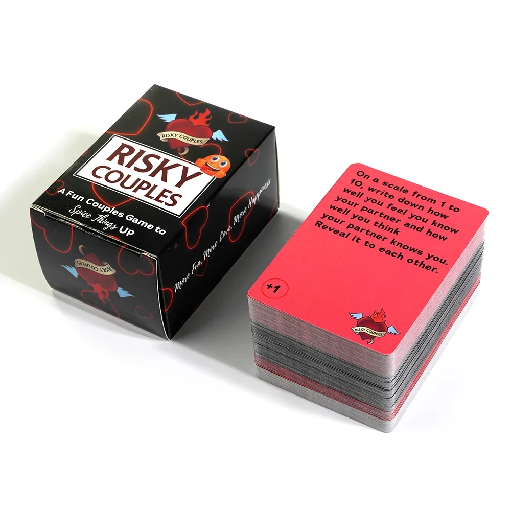 Risky Couples Super Fun Couples Game For Date Night 150 Spicy Dares Questions For Your Partner Romantic Anniversary Card Game. 