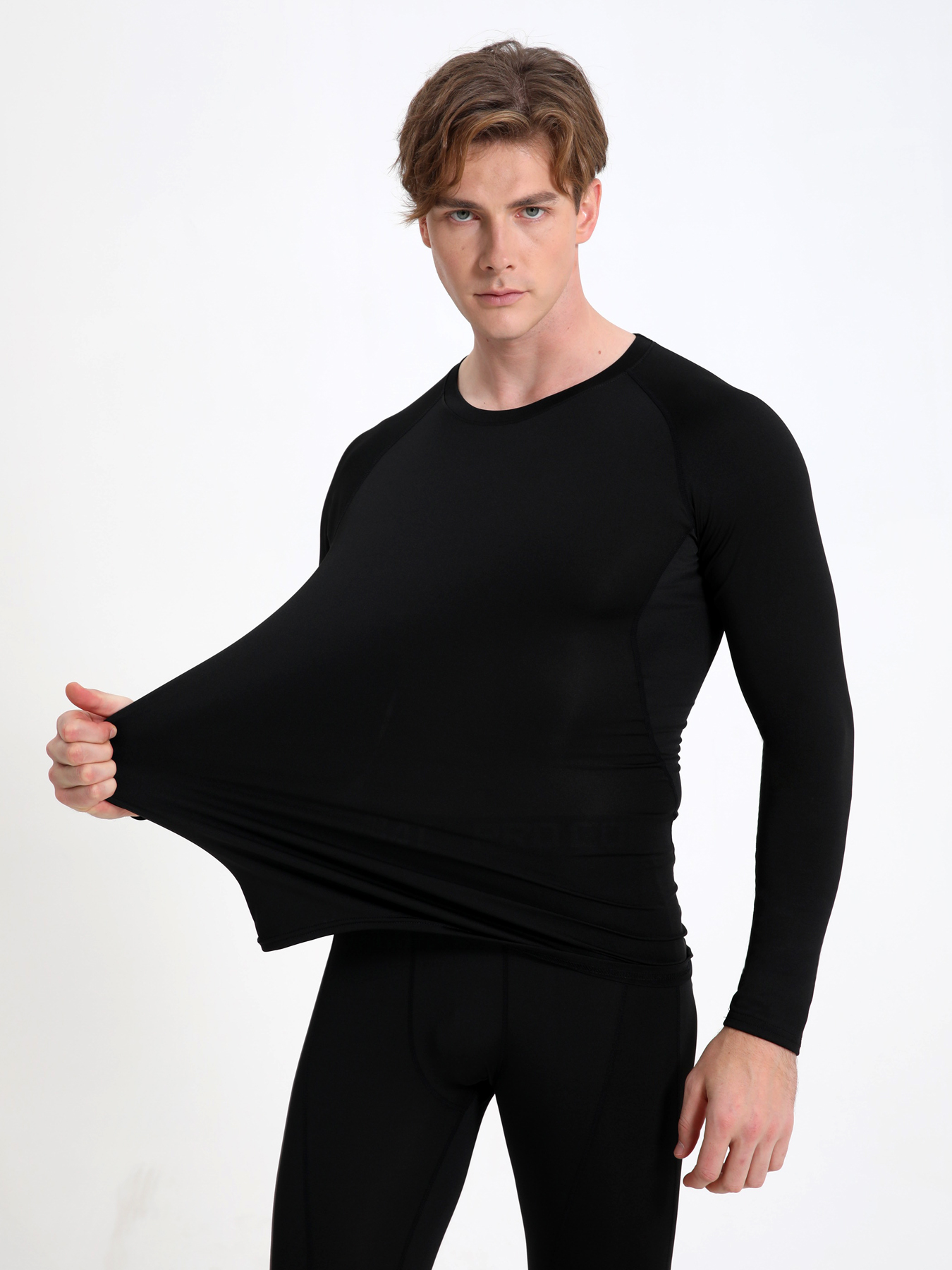 Men's Compression Shirts: Get Fit Fast With Long Sleeve Athletic Workout Tops!. 
