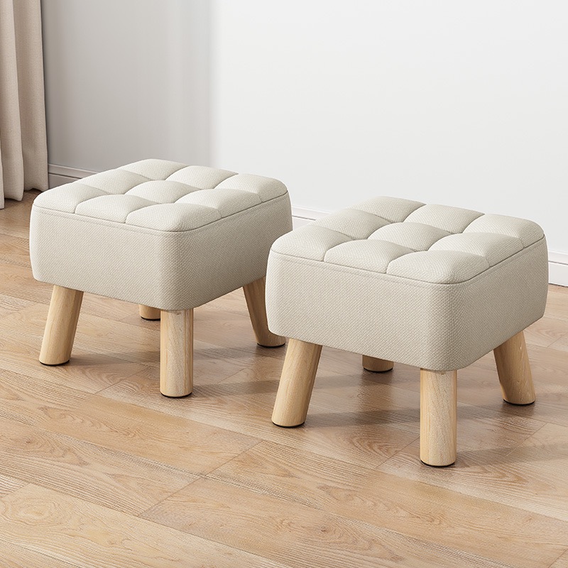 Ottoman Foot Rest Stool Hallway Ottoman Home Decor Furniture Stool Small Wooden Stools Sofa Ottomans Foot Rest Stools. 
