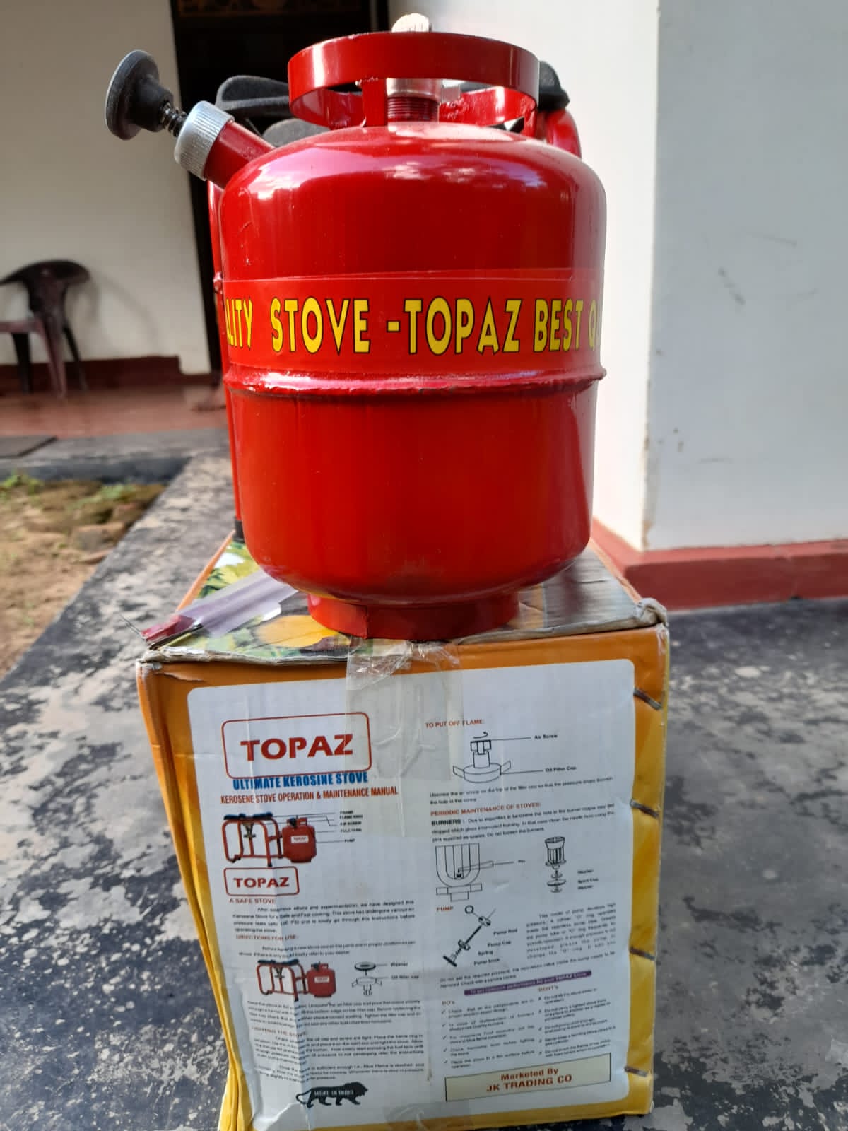 3L Kerosene Pump Stove. 
