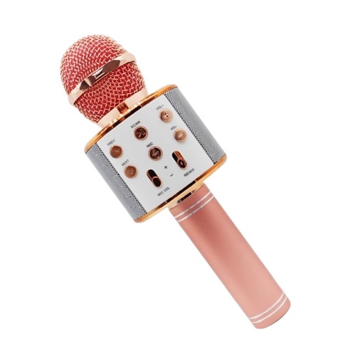 Microphone Bluetooth Wireless Karaoke Speaker Handheld Mic Ktv Party Player Portable Kids Gift. 