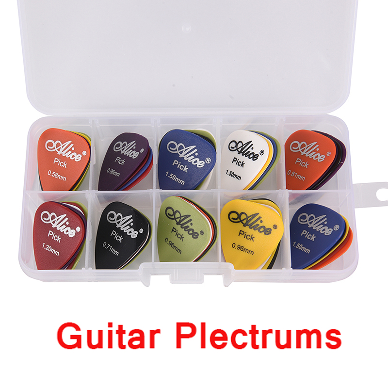 30/50 Pcs ABS Resin Frosted Guitar Plectrums Acoustic Music Guitar ...