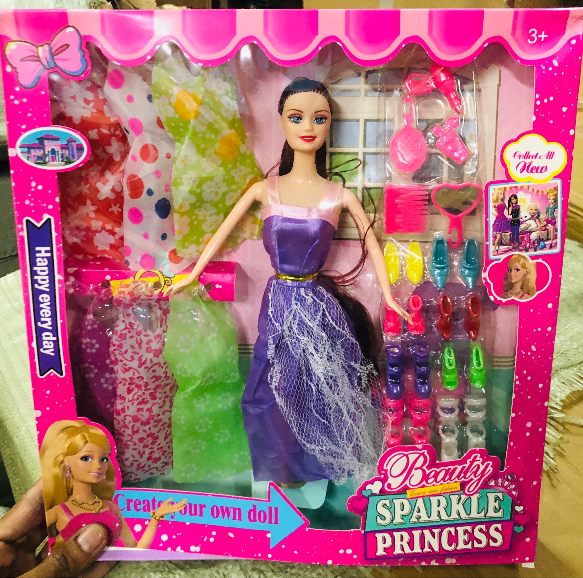 Barbie doll set