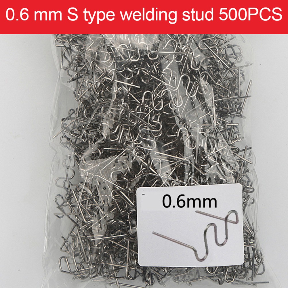 500PCS Hot Stapler Staples For Car Bumper Repair Welding Machine Plastic Welder Automotive  Repair Machine Welding Wire Kit. 