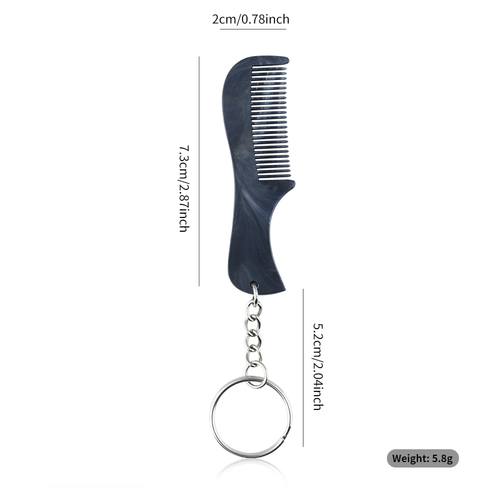 Pattern Retractable Comb NEW 1/2PCS Marble Pattern Mini Folding Combs Portable Barber Hair ...