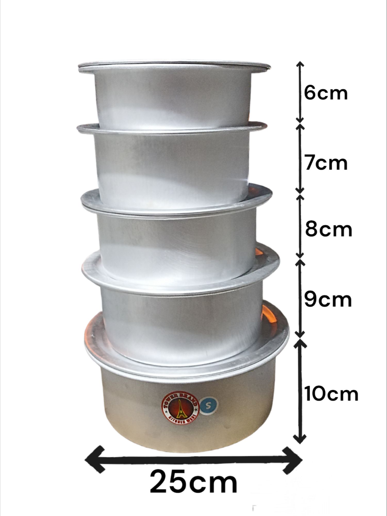 Aluminium Cookware Set/ Satti Set/ Aluminium Pots Daraz.lk