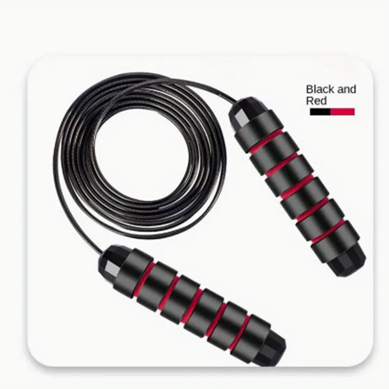 Jump Rope Professional Tangle Free Rapid Speed Jumping Rope Foam Handle Adjustable Steel Skipping Rope Gym Fitness Slim Body. 