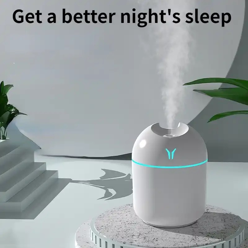 Volcano Humidifier Usb Silent Spray Bedroom Air Hydration - Temu Australia
