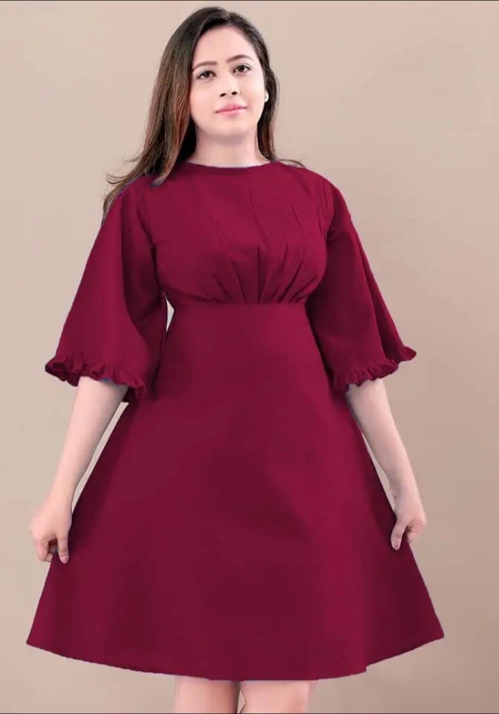 Short frock designs for women2024. 