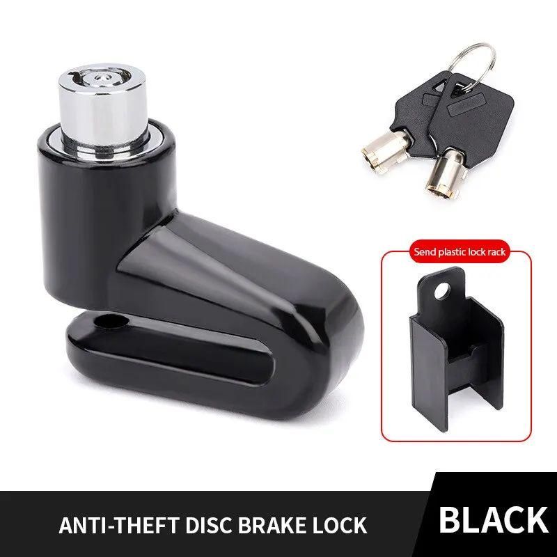 Motorcycle Bike Anti Theft Wheel Disc Brake Lock Safety Disc Wheel Lock Mountain Road Bike Padlock with Keys. 