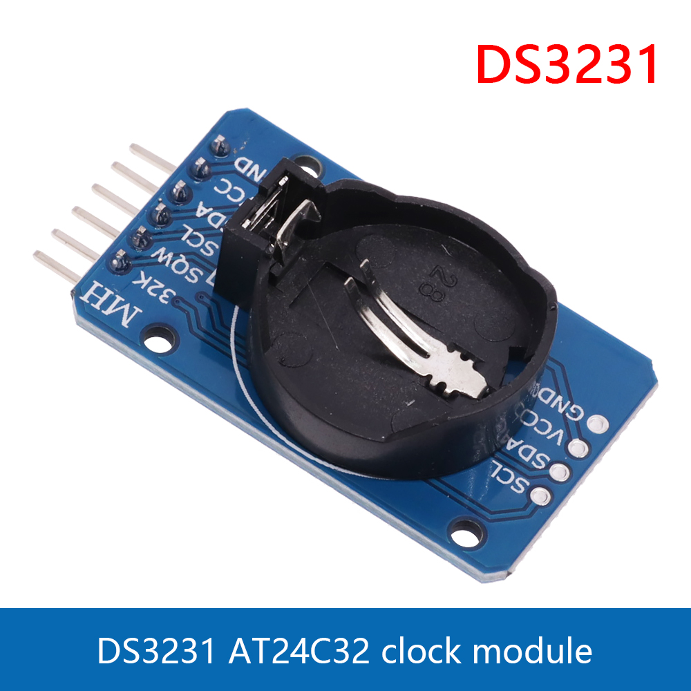 DS1302/DS1307/PCF8563/DS3231 AT24C32 I2C IIC Memory 3.3V-5V Real Time ...