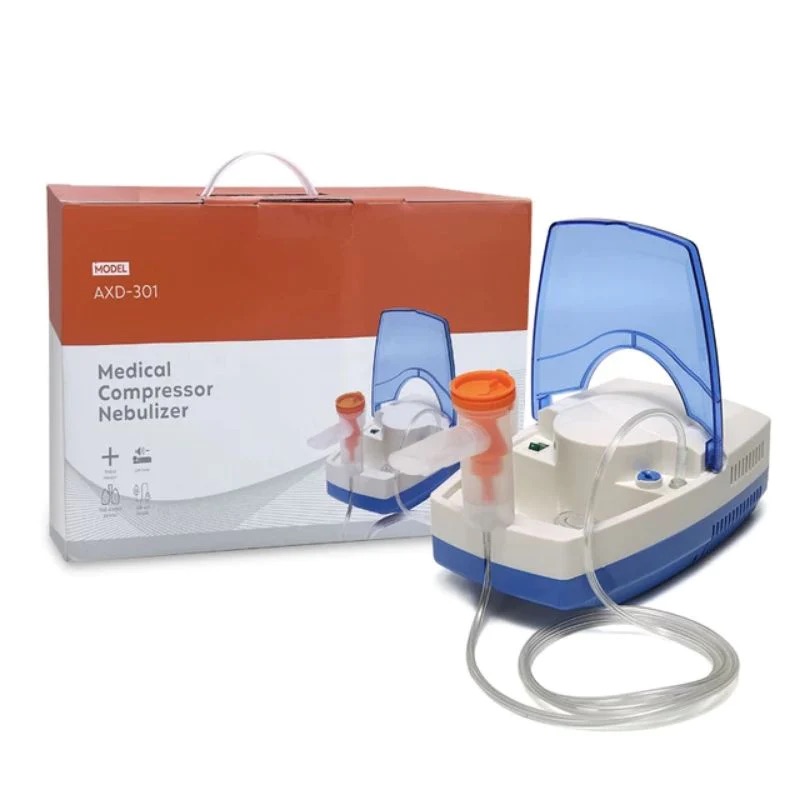 AXD-301 Medical Compressor Nebulizer Device Nebulizer Portable Machine Medical Asthma Inhaler Compressor Nebulizador. 