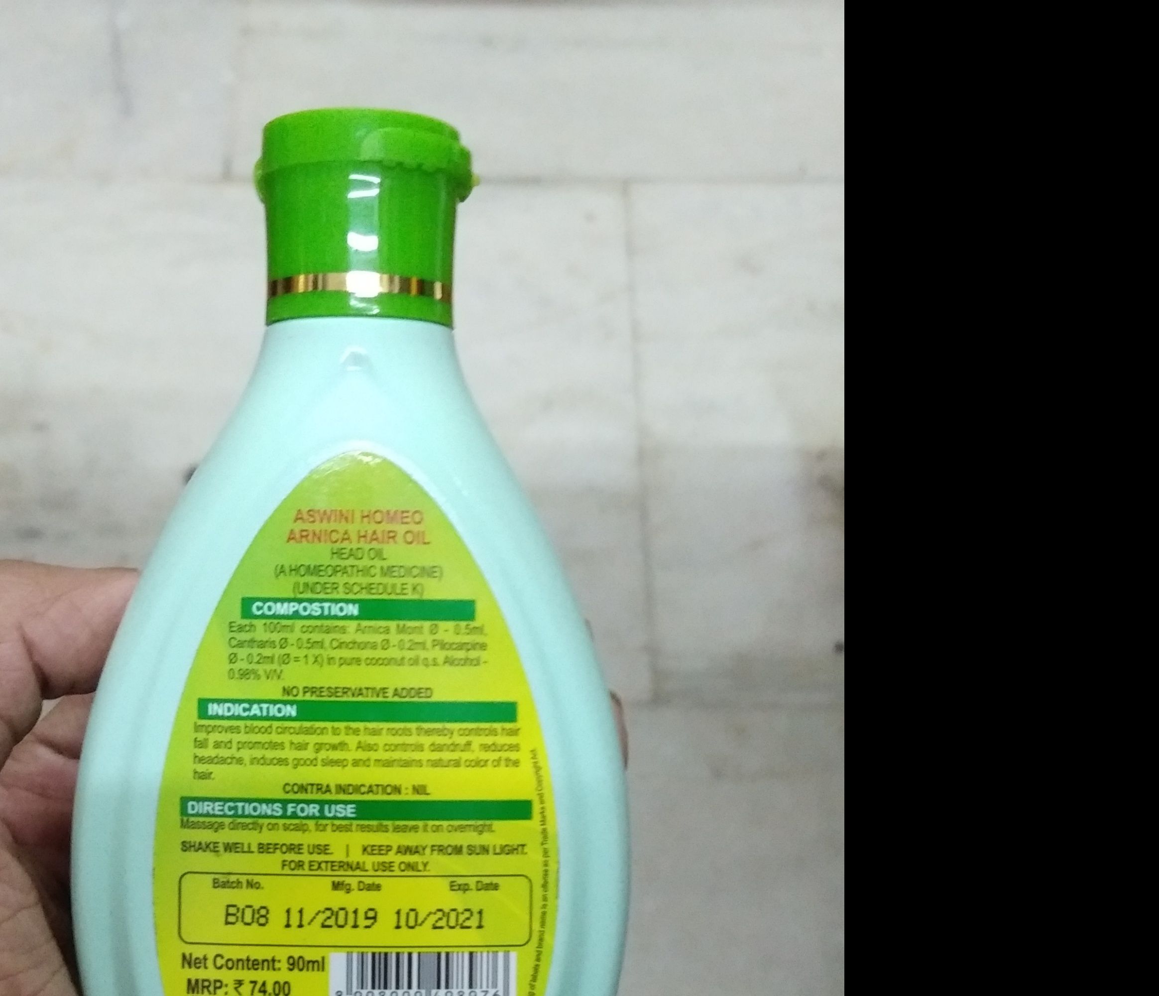 Aswini Homeo Hair Oil 90ml: Buy Online at Best Prices in SriLanka 