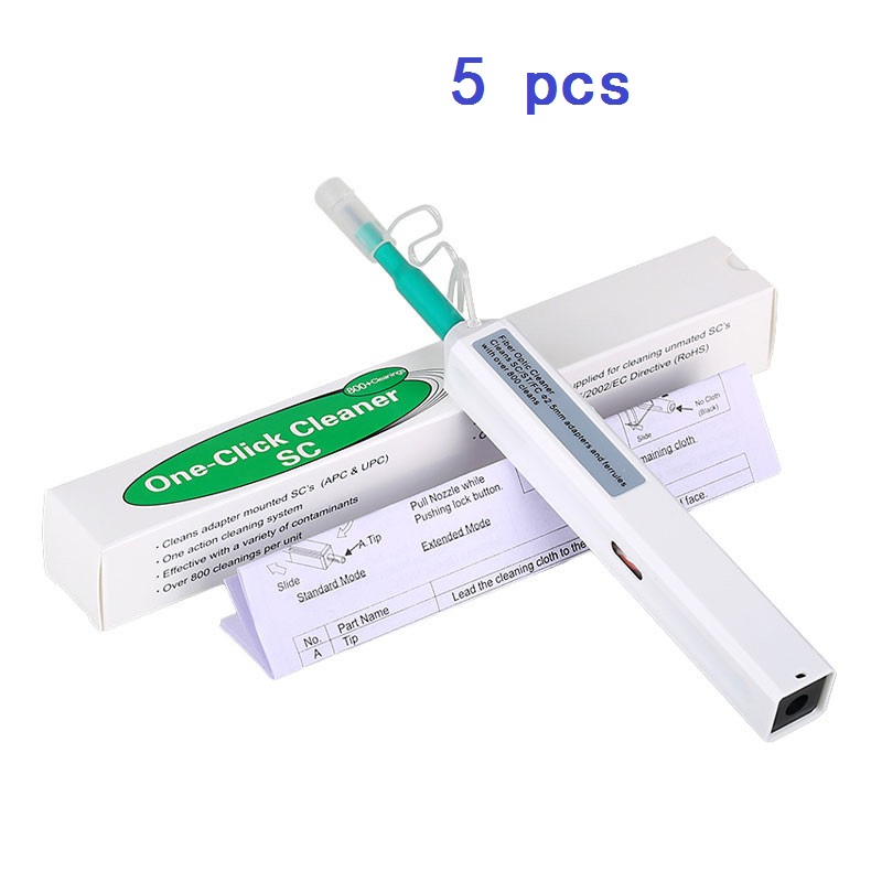 Sc. Click Cleaner Fiber Optic Cleaner SC One Click Cleaner 2.5mm 1.25mm SC/ST/LC/FC ...