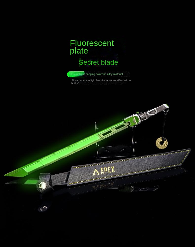 Apex Legends Heirloom Crypto Heirloom Biwon Blade Game Butterfly Knife  Swords Katana Keychain Weapon Model Toys for Children | Daraz.lk