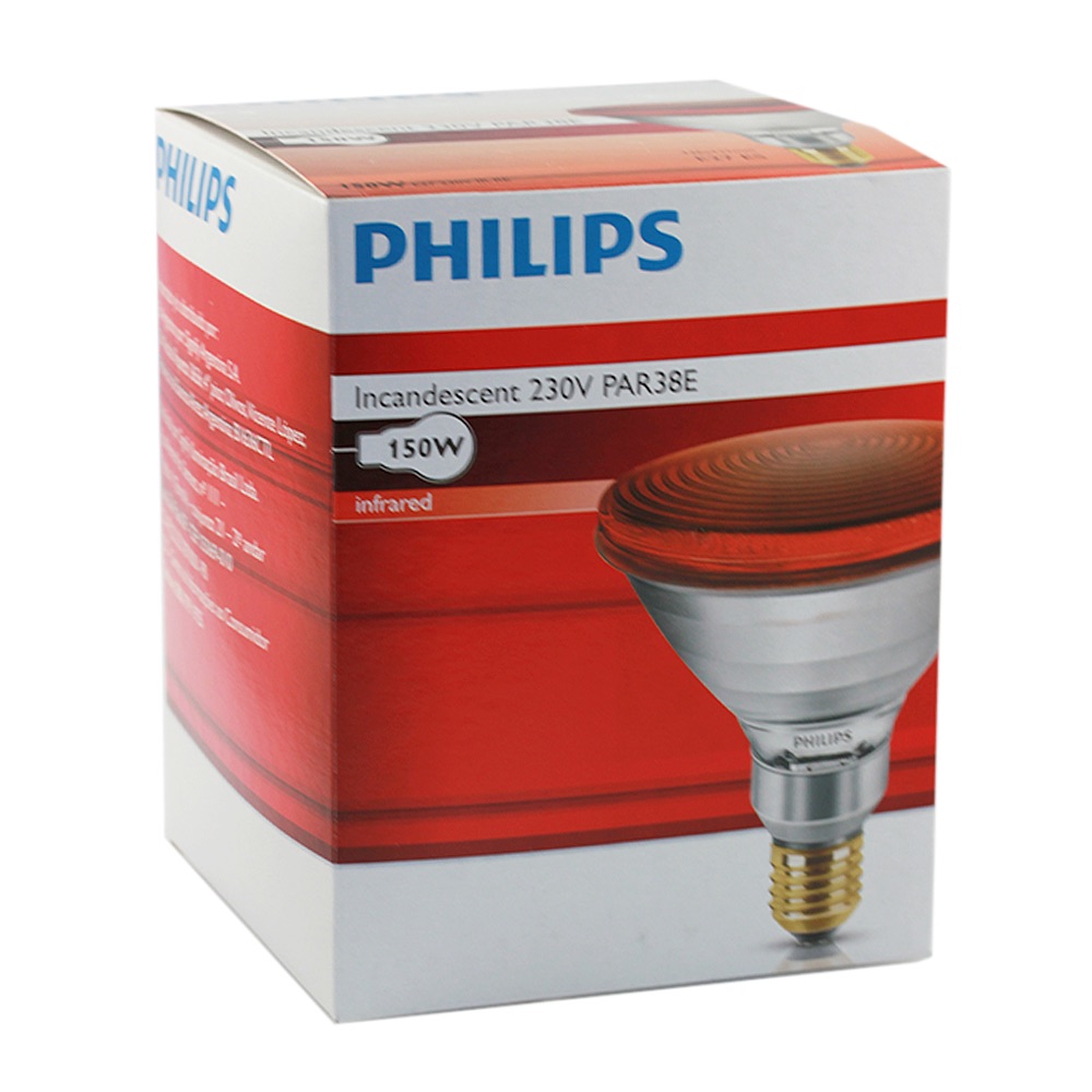 Philips Infrared Healthcare Heat Incandescent PAR38E 150W 230V E27