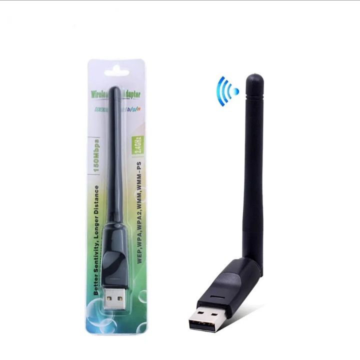 150Mbps MT7601 Wireless Network Card Mini USB WiFi Adapter LAN Wi-Fi ...