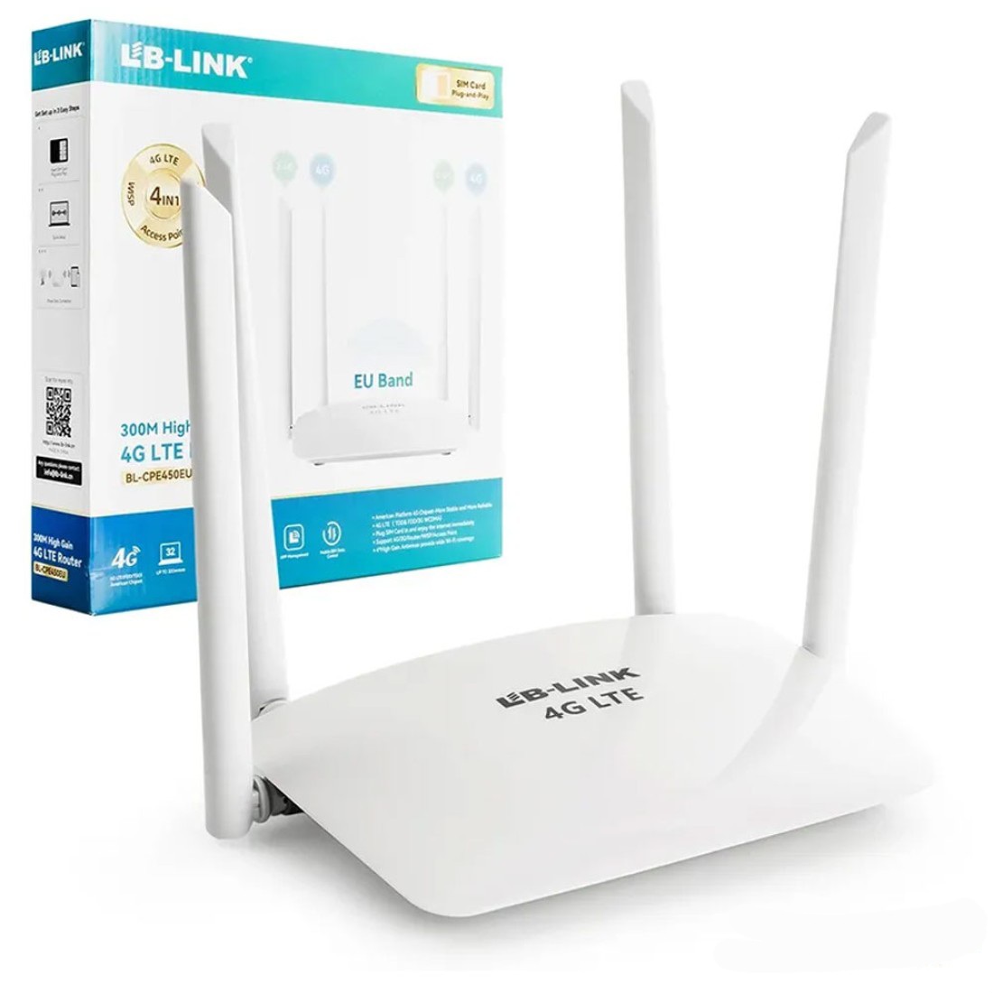 LB-Link BL-CPE450EU 300M 4G LTE (Sim) Router