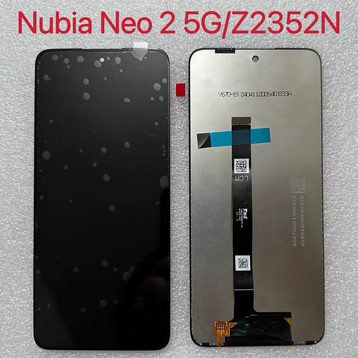 IPS LCD For ZTE Nubia Neo Neo2 5G Z2352N Display Touch