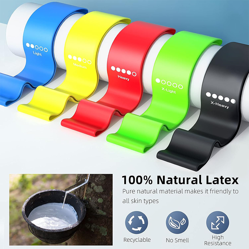 Different Resistance Bands Yoga Band Fitness Exercise Training Hip Tension Band Leg Squat Dance Elastic Loop Stretch Band. 
