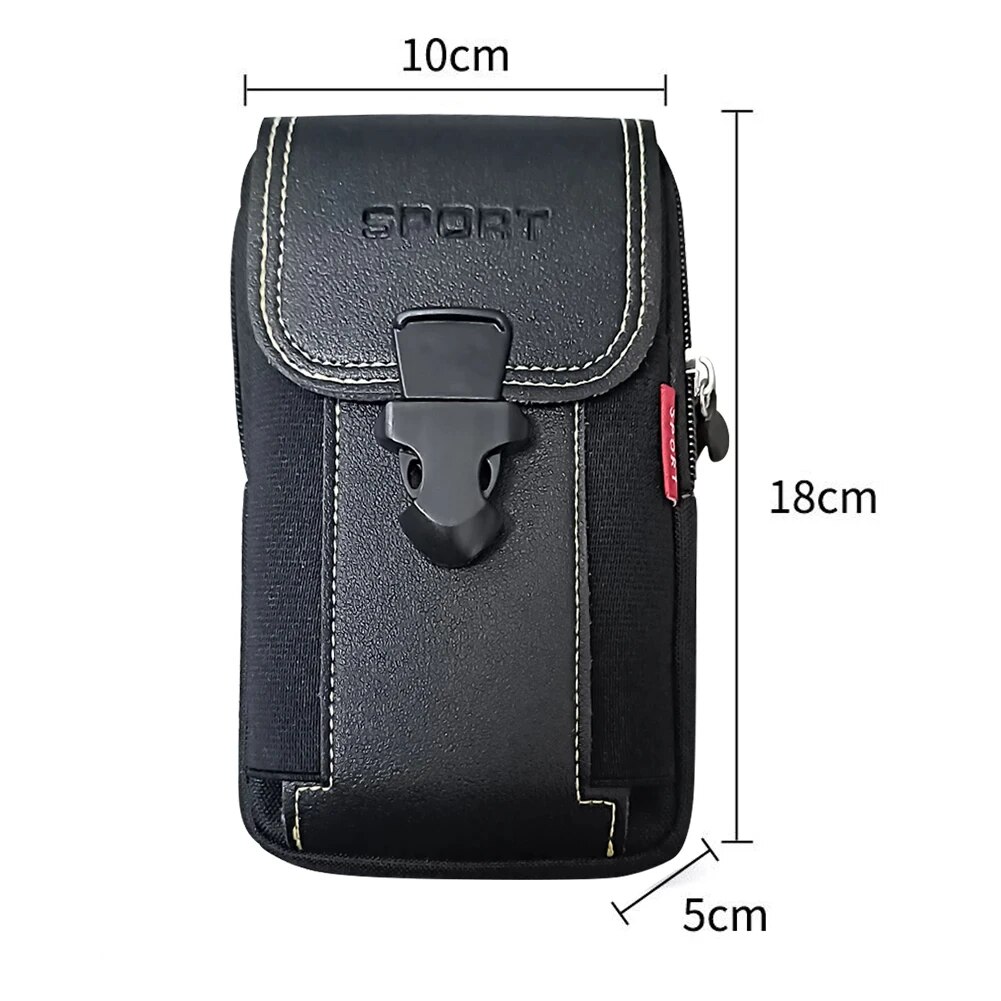 Men's Grass Dancers Eggshell Blue Mobile Phone Chest Bag