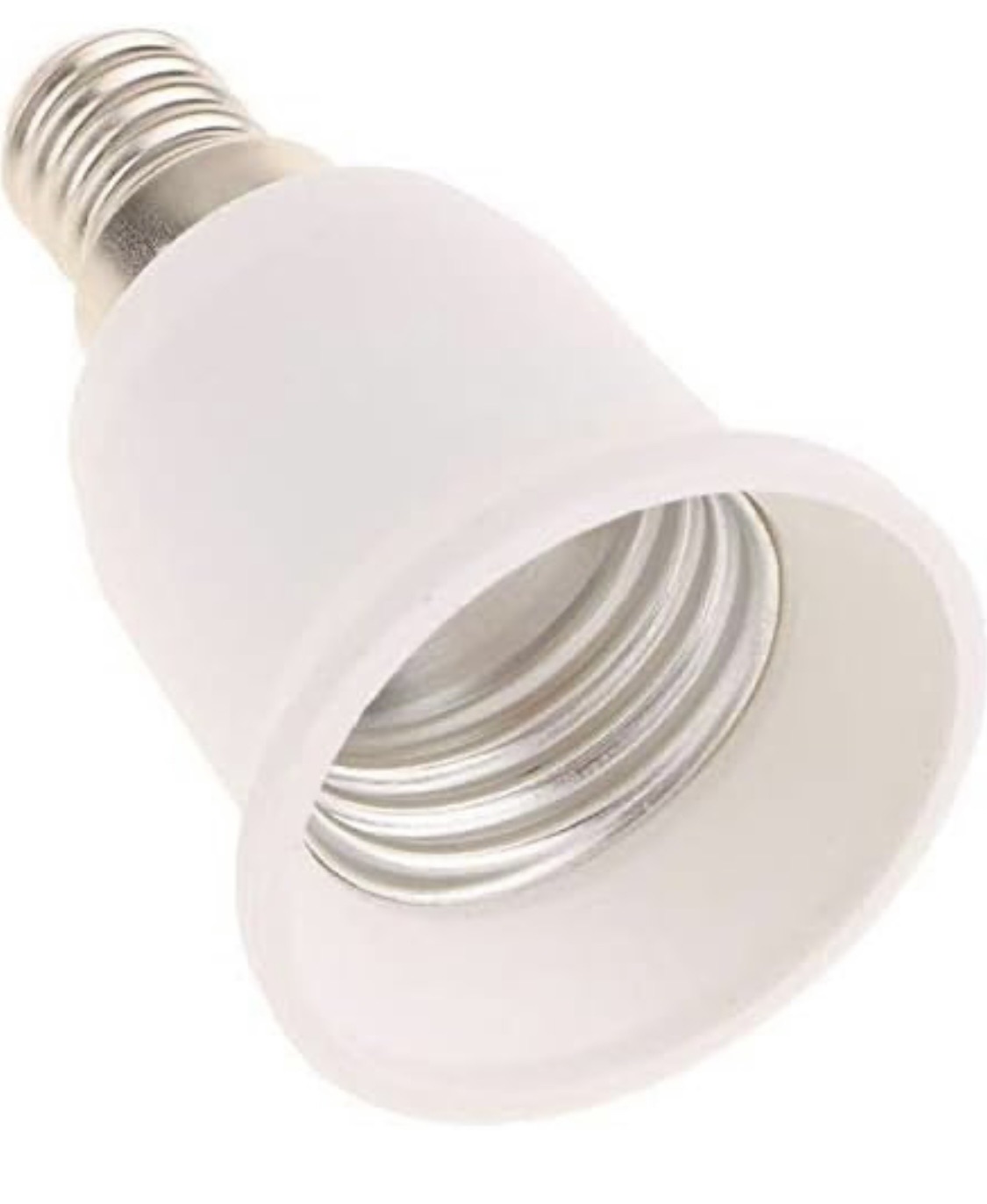 E14 to E27 Base Screw Light Lamp Bulb Holder Adapter Socket Converter. 