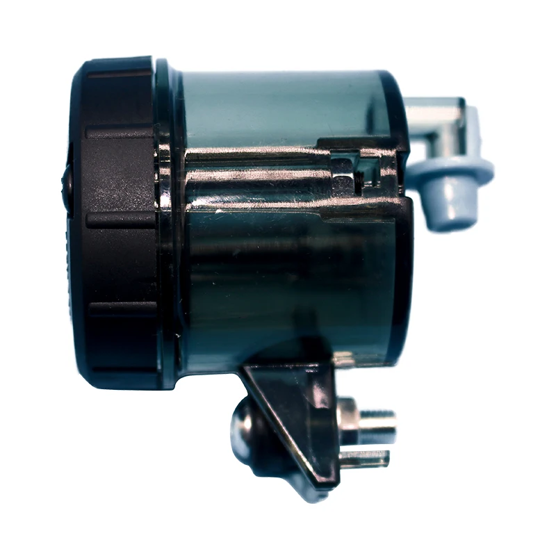 Universal Motorcycle Lever Brake Oil Tank Front Brake Clutch Fluid Bottle Master Cylinder Oil Reservoir Tank Cup With Holder. 