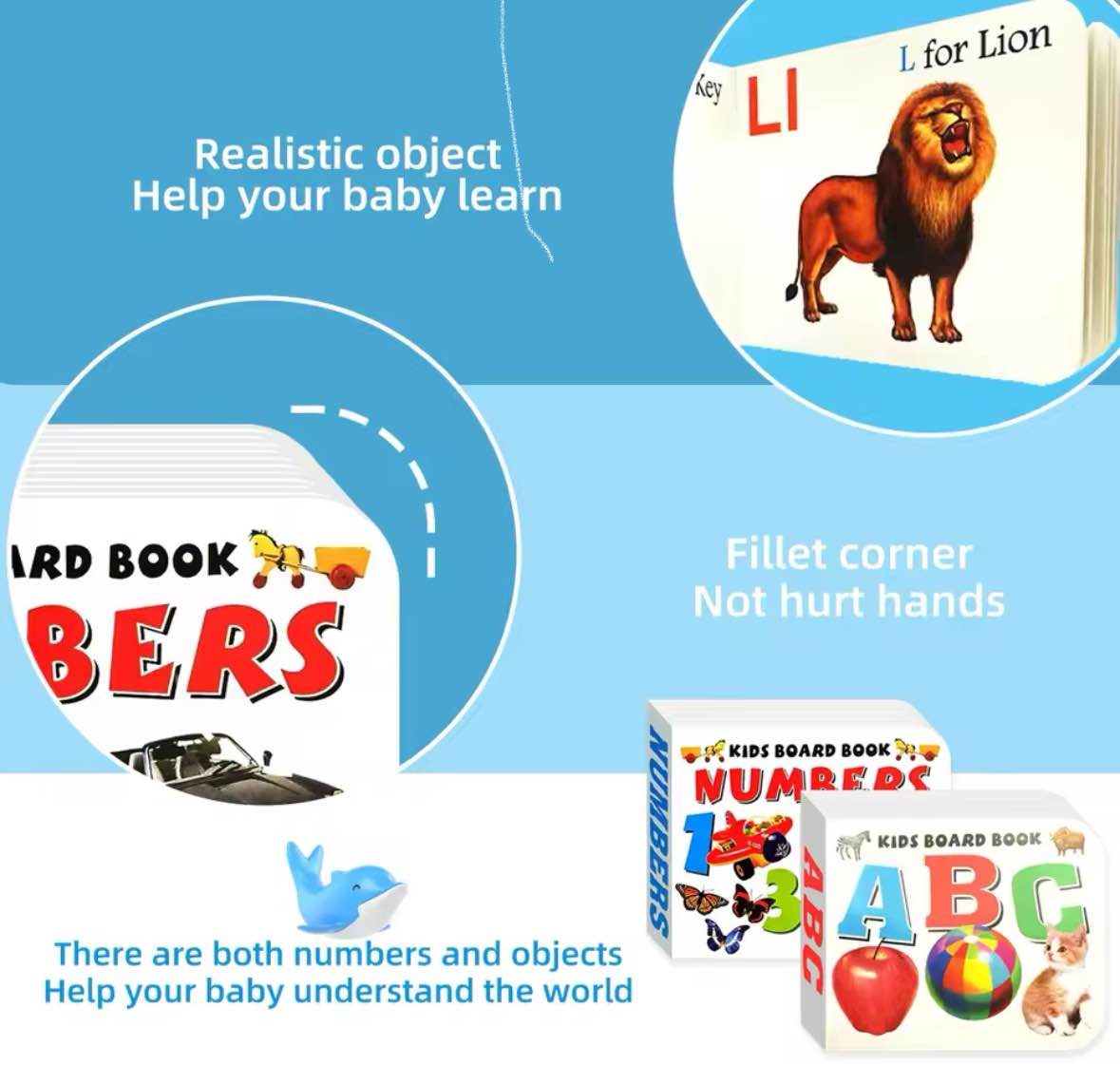 Fun and Easy English Alphabet Learning with Small Card Book - Boost Vocabulary and Reading Skills for Kids. 