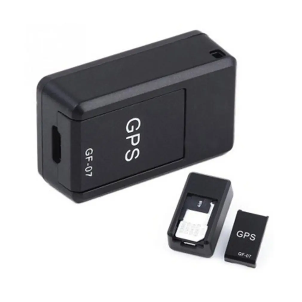 GF07 Magnetic Car Tracker GPS Positioner Real Time Tracking Magnet Adsorption Mini Locator SIM Inserts Message Pets Anti-lost. 