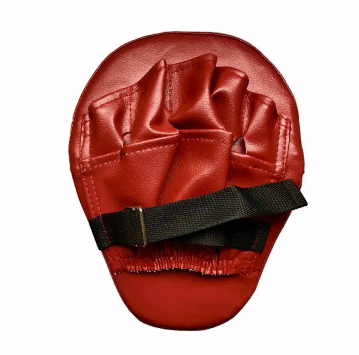 Punching Pad Boxing karate MMA Muay thai hand target punching pad, leather training thickned  Earthquake resistant Curved baffle Pu leather 5 finger pad.. 