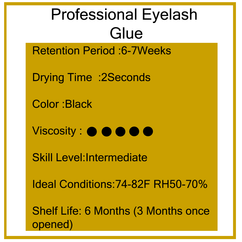 KODIES GEL Super Strong Eyelash Glue 5g Professional Waterproof Eye Lashes Glue Adhesives for False Eyelash Extension Beauty. 