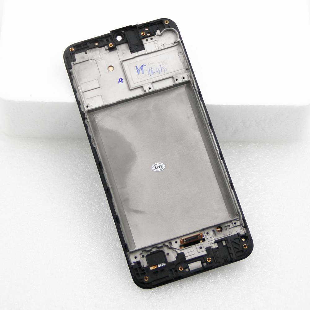6.4'' Super AMOLED M21 Display, for Samsung Galaxy M21 M215 M215F M215F/DS Lcd Display Touch Screen Digitizer Assembly Parts. 
