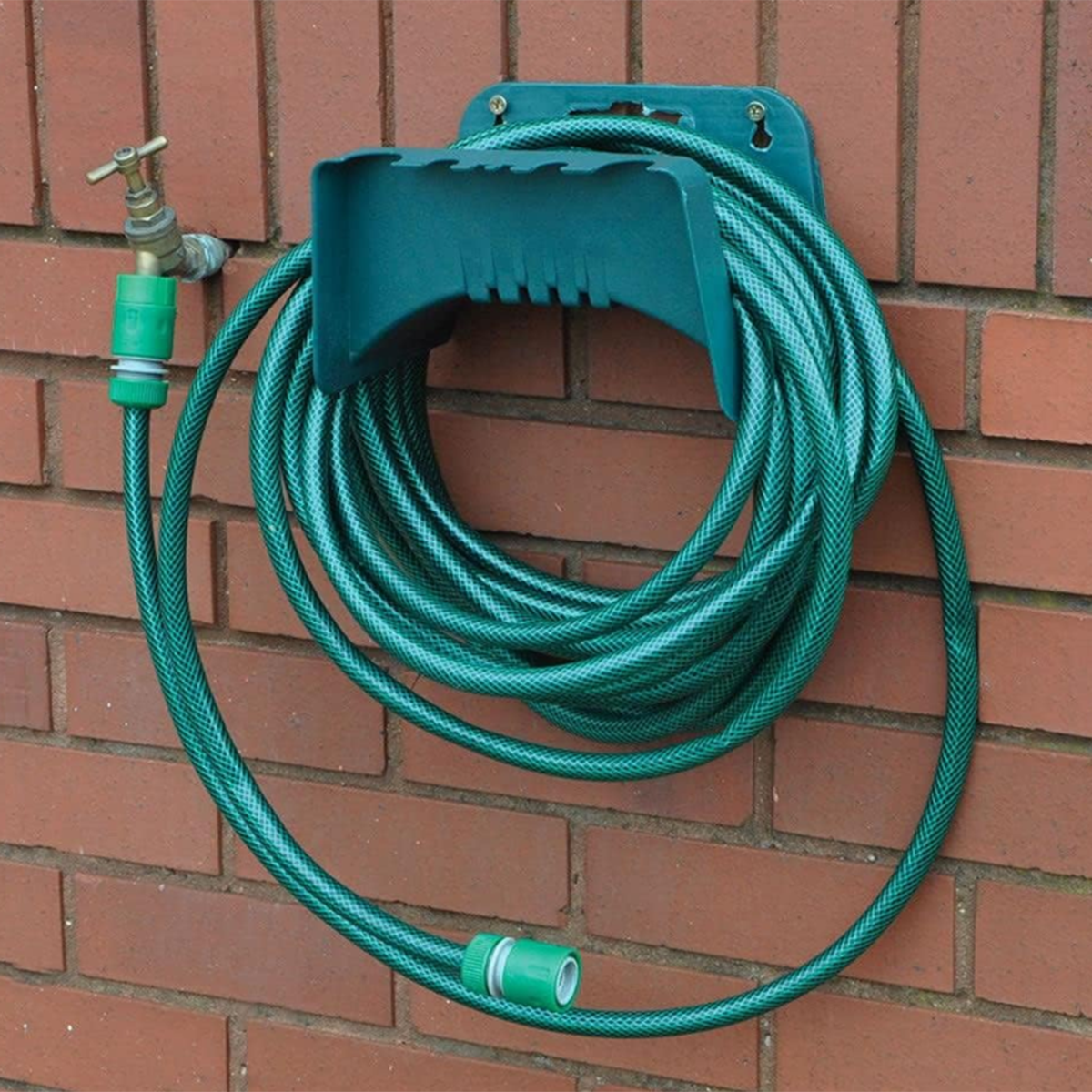 Garden Hose Pipe Hanger Wall Mounted Cable Tidy Storage Shed Hose Reel Holder | Daraz.lk