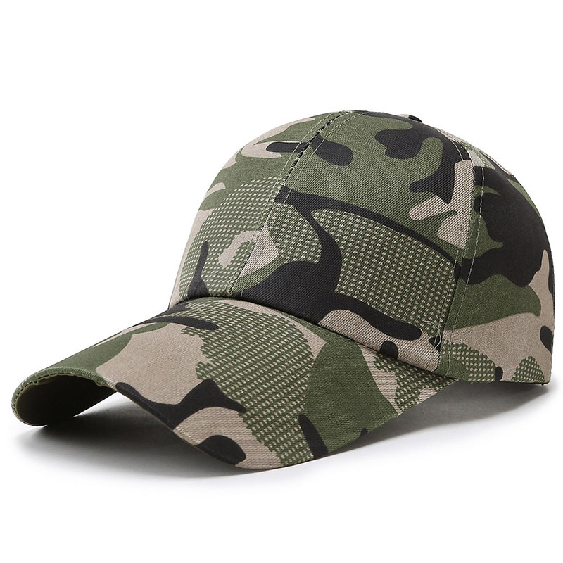 2024 Camouflage Hat Outdoor Sport Snap back Caps Simplicity Tactical Military Army Camo Hunting Cap For Men Adult. 