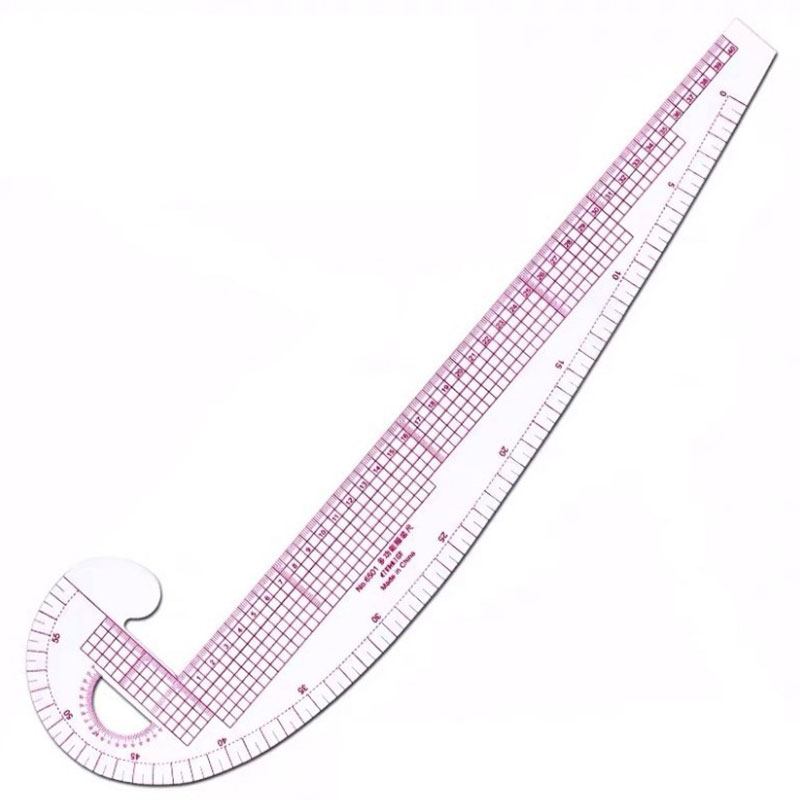 Multi-function Plastic French Curve Sewing Ruler Easy for Knitters ...