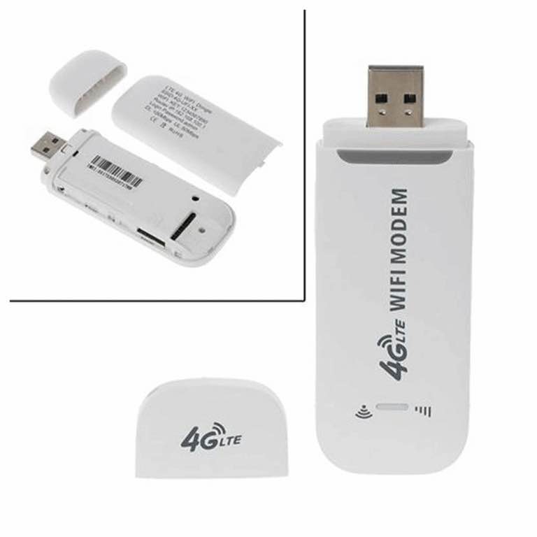 Genuine 4G / 3G LTE USB WIFI Portable Dongle + Router + Modem + Hotspot ...