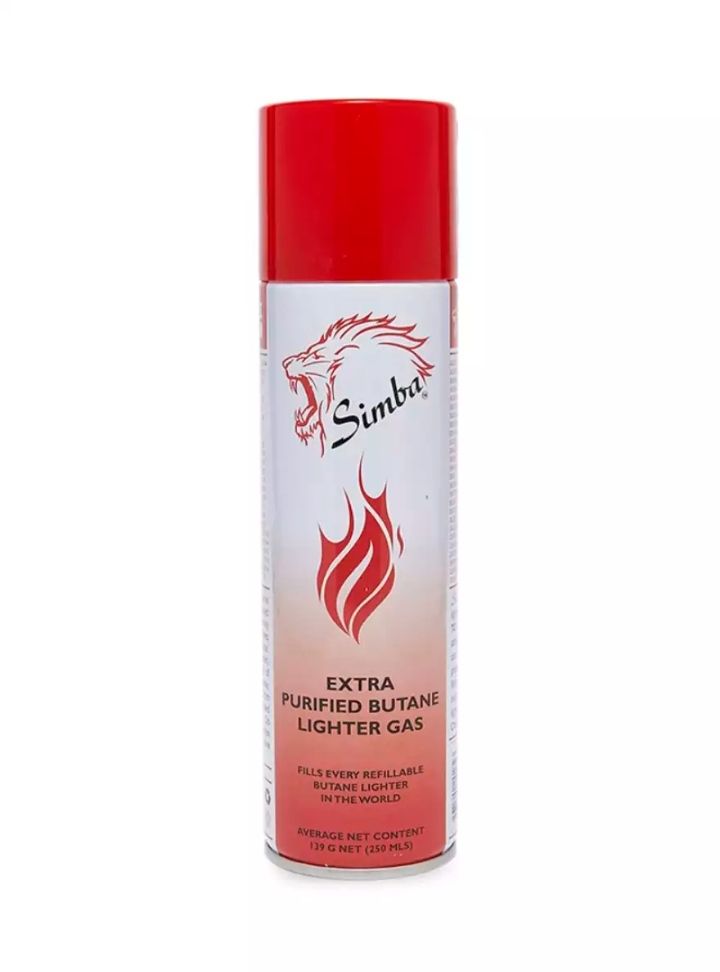 Simba lighter refilling gas 250ml | Daraz.lk