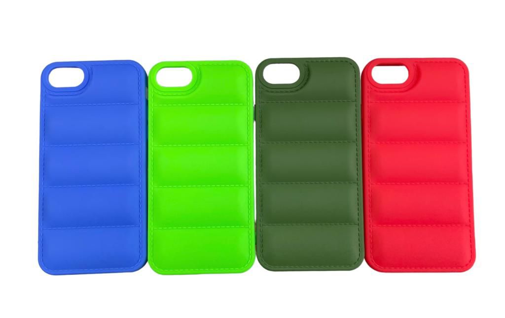 Luxury Puffer Case For Iphone SE 2020. 