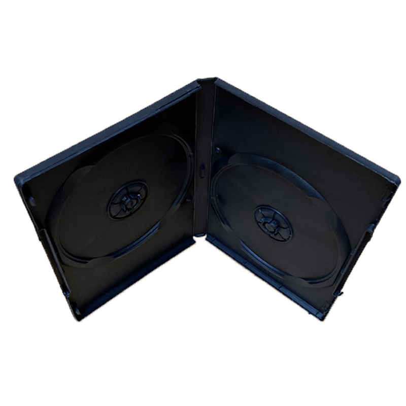 High Quality 1PC 14cm DVD Box Empty CD Case PP Plastic CD Case CD Case Capacity 1-2 Discs. 