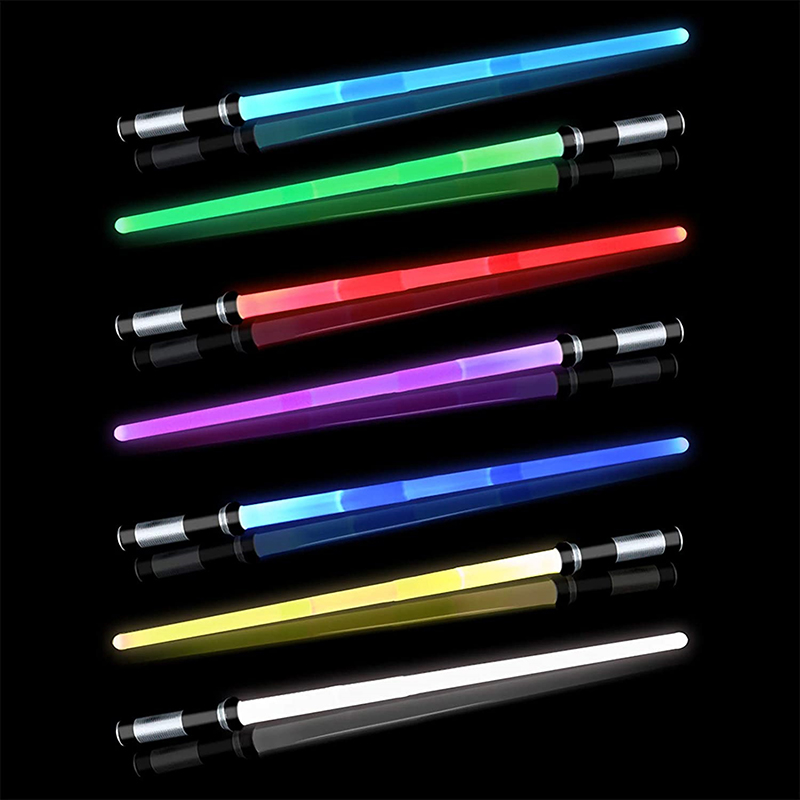 1pc Lightsaber Light-Up 7 Color Changing Cosplay Induction Color Changing Laser Sword Hair Lightsaber Suit Seven Color Switching. 
