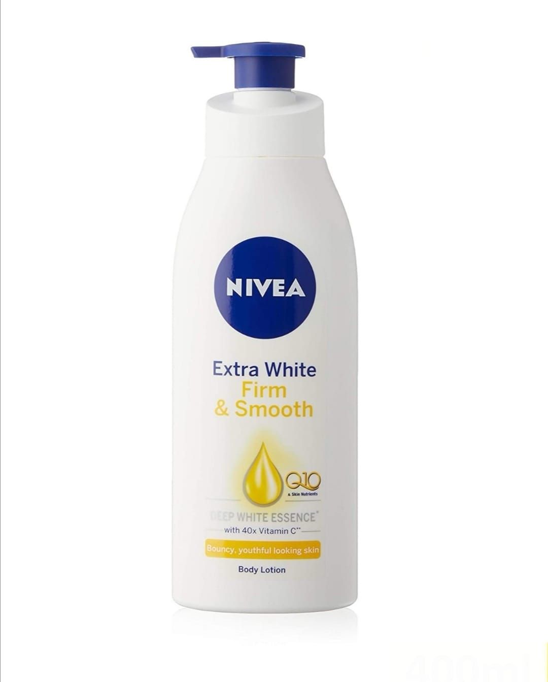 NIVEA Body Lotion Extra White Firm & Smooth Q10 Collagen 40x Vitamin C Lotion 400 m. 