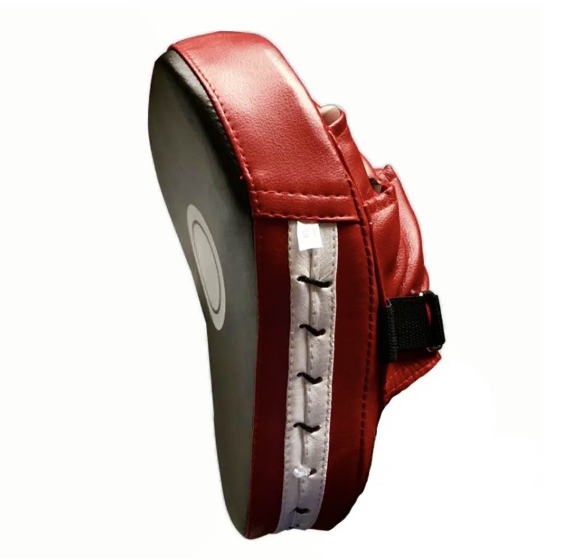 Punching Pad Boxing karate MMA Muay thai hand target punching pad, leather training thickned  Earthquake resistant Curved baffle Pu leather 5 finger pad.. 