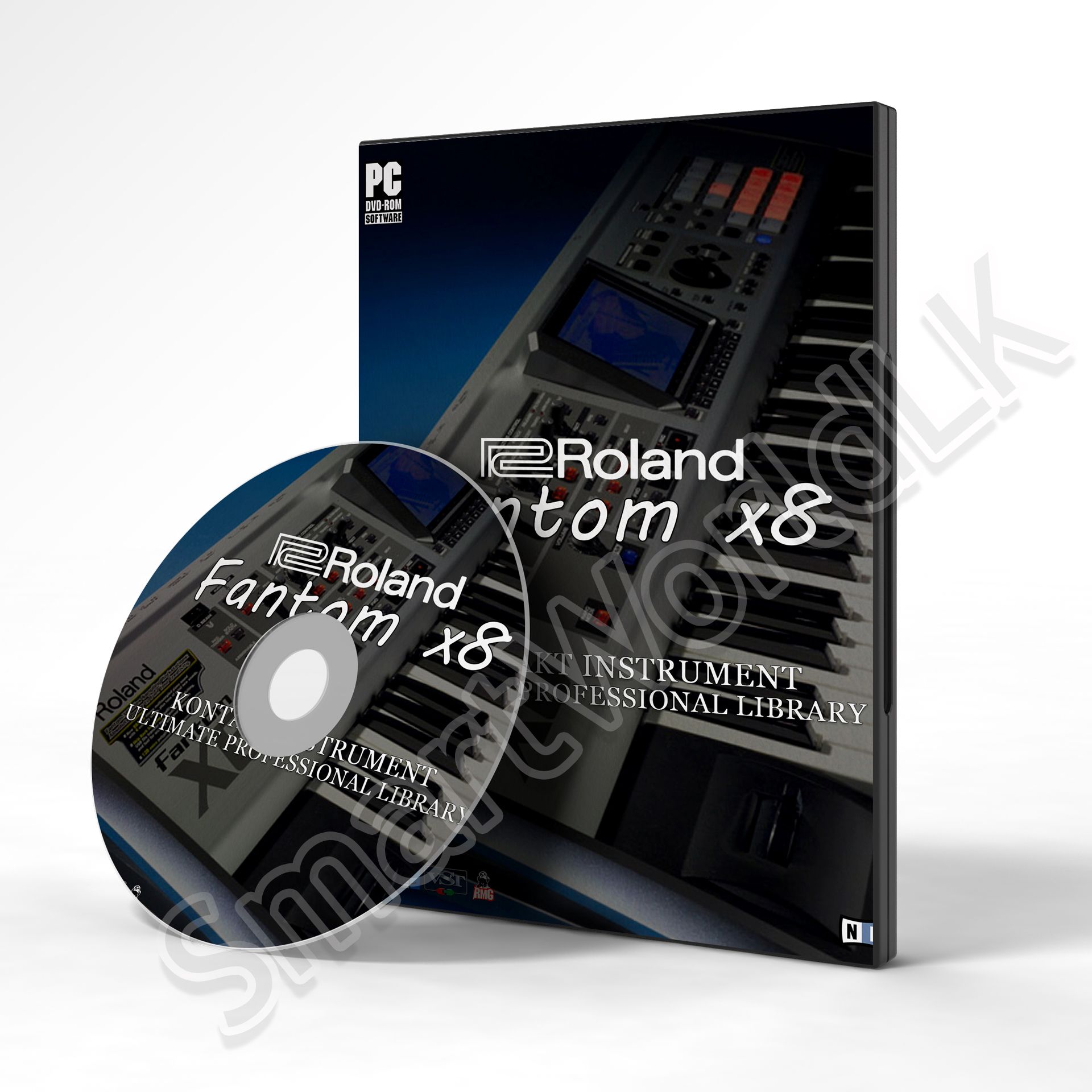 Roland Fantom X8 Workstation Keyboard Kontakt Library