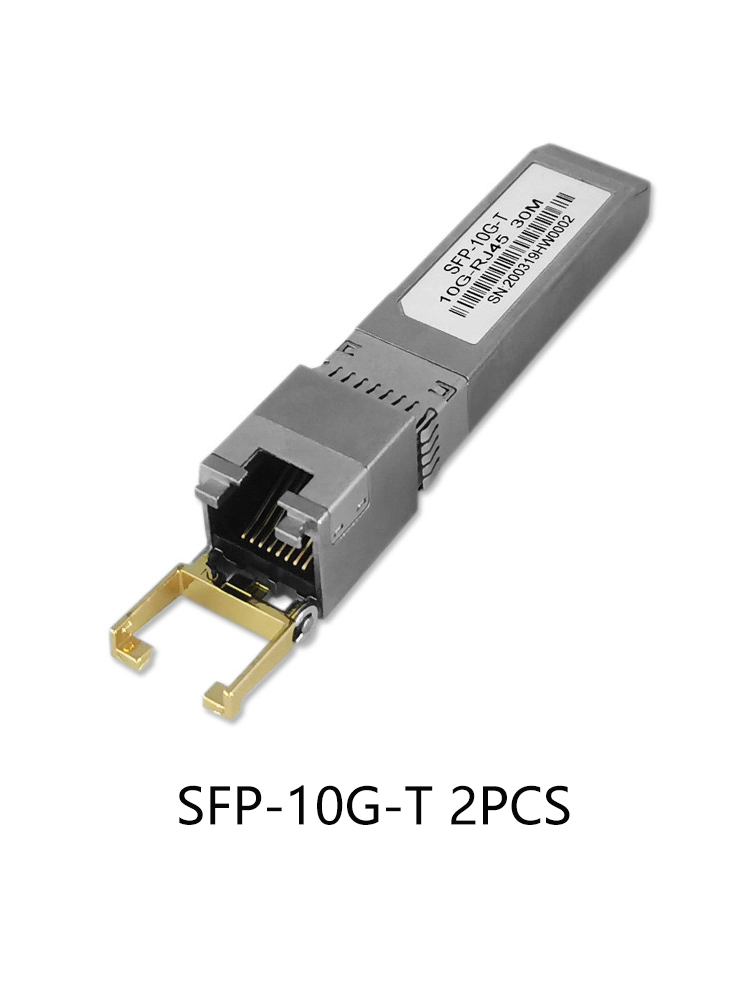 10G SFP+ Fiber 2.5G Copper SFP Modules Optical Port Turn To RJ45 ...