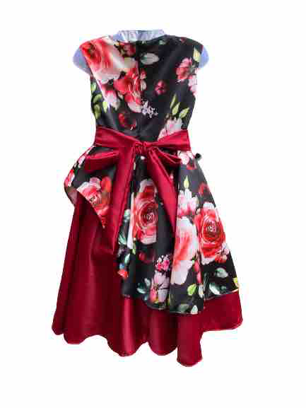 Valentina roses party frock: Buy Online 